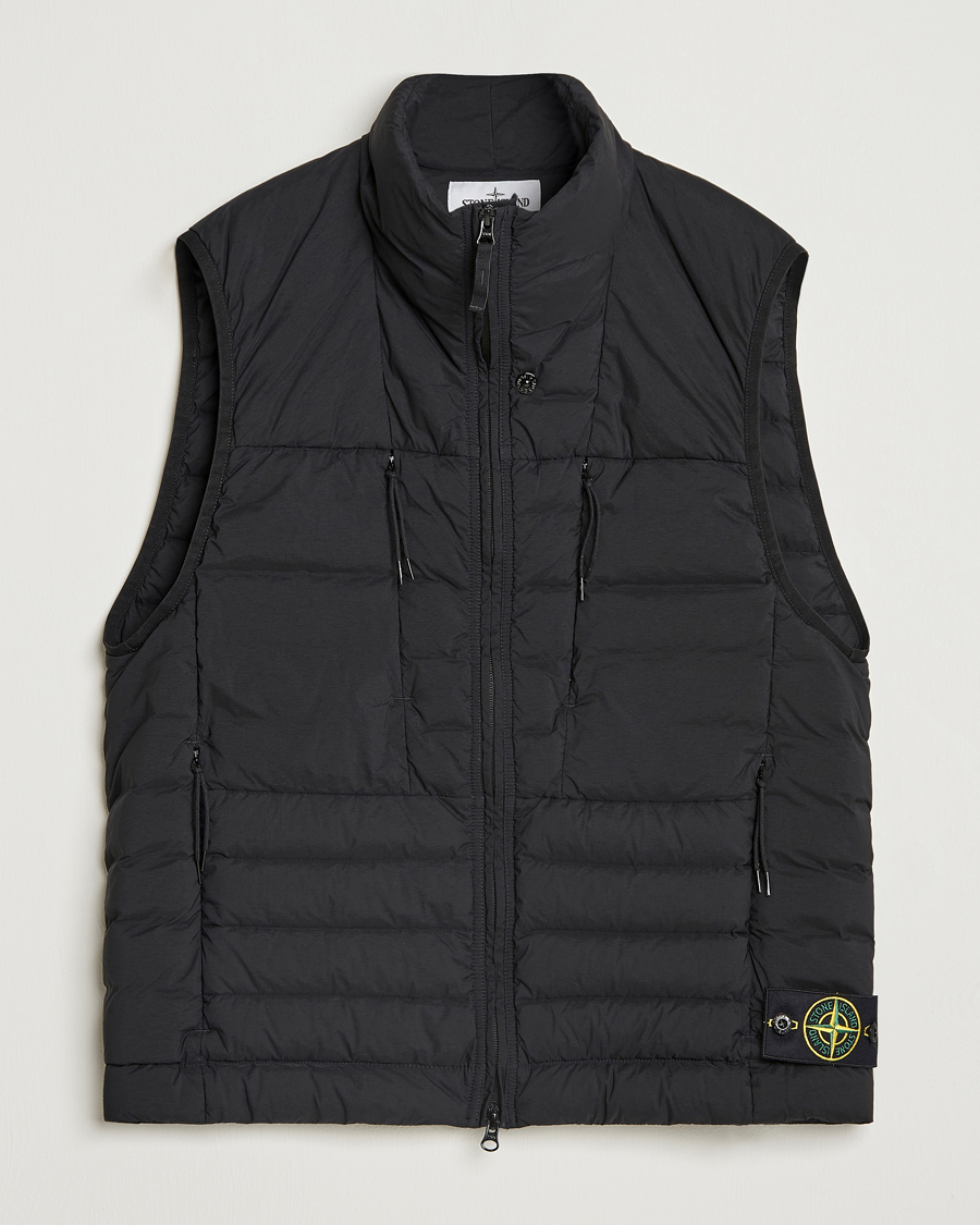 Herren | Jacken | Stone Island | Nylon Down Vest Black