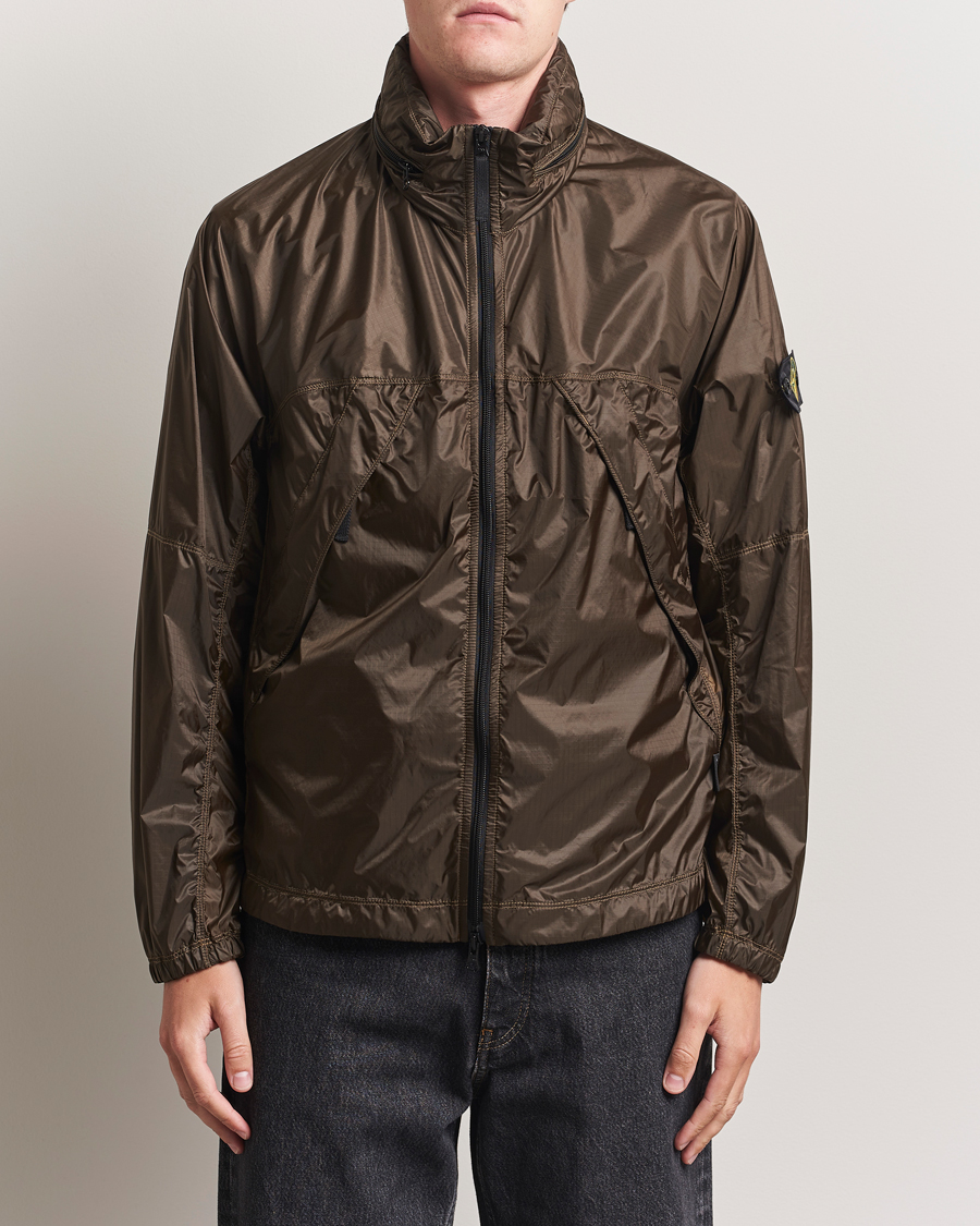 Herren | Jacken | Stone Island | Ripstop Light Nylon Jacket Military Green