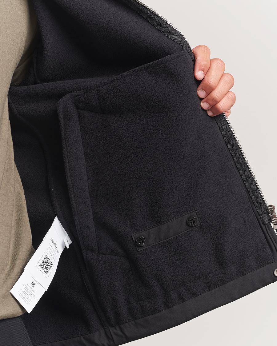 Herren | Jacken | Stone Island | Soft Shell Shirt Jacket Black