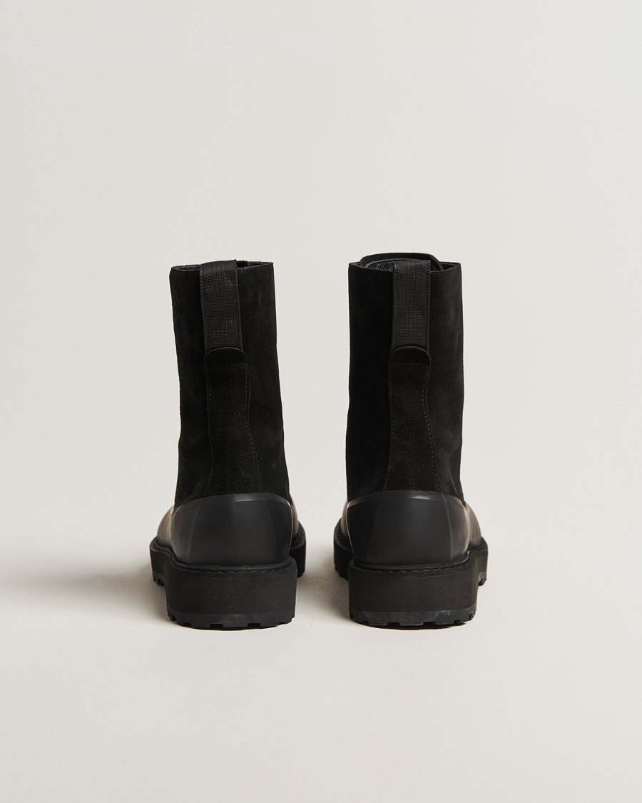 Herren | Boots | Stone Island | Suede Hiking Boots Black