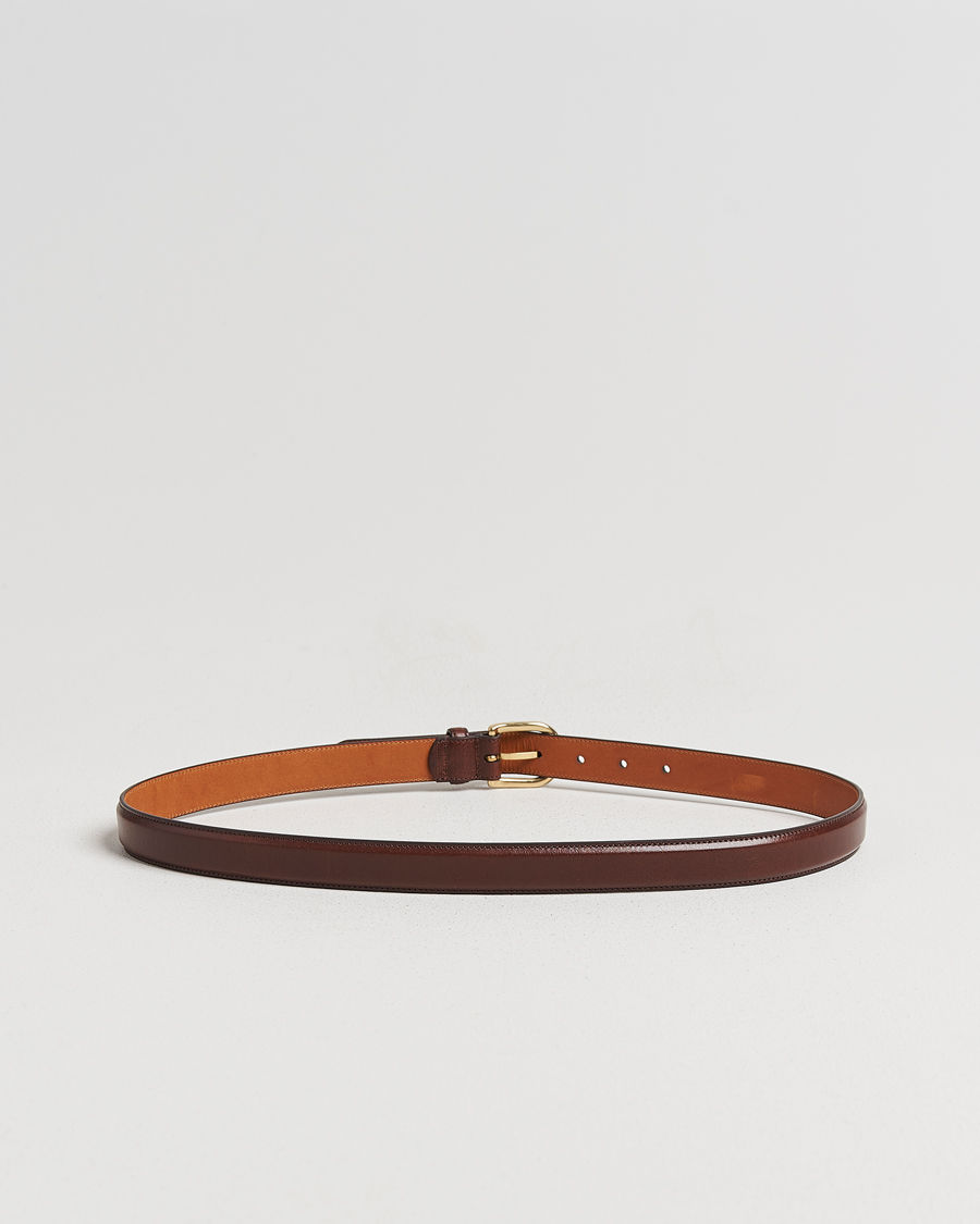 Herren | Gürtel | Kamakura Shirts | Vintage Ivy Horseshoe Buckle Belt Brown