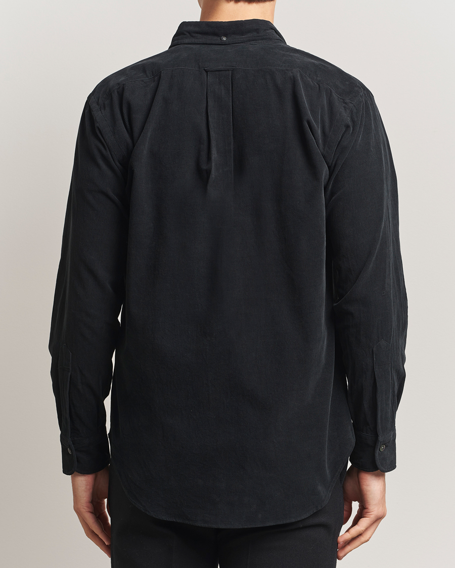 Herren | Hemden | Kamakura Shirts | Vintage Ivy Needle Cord Shirt Black