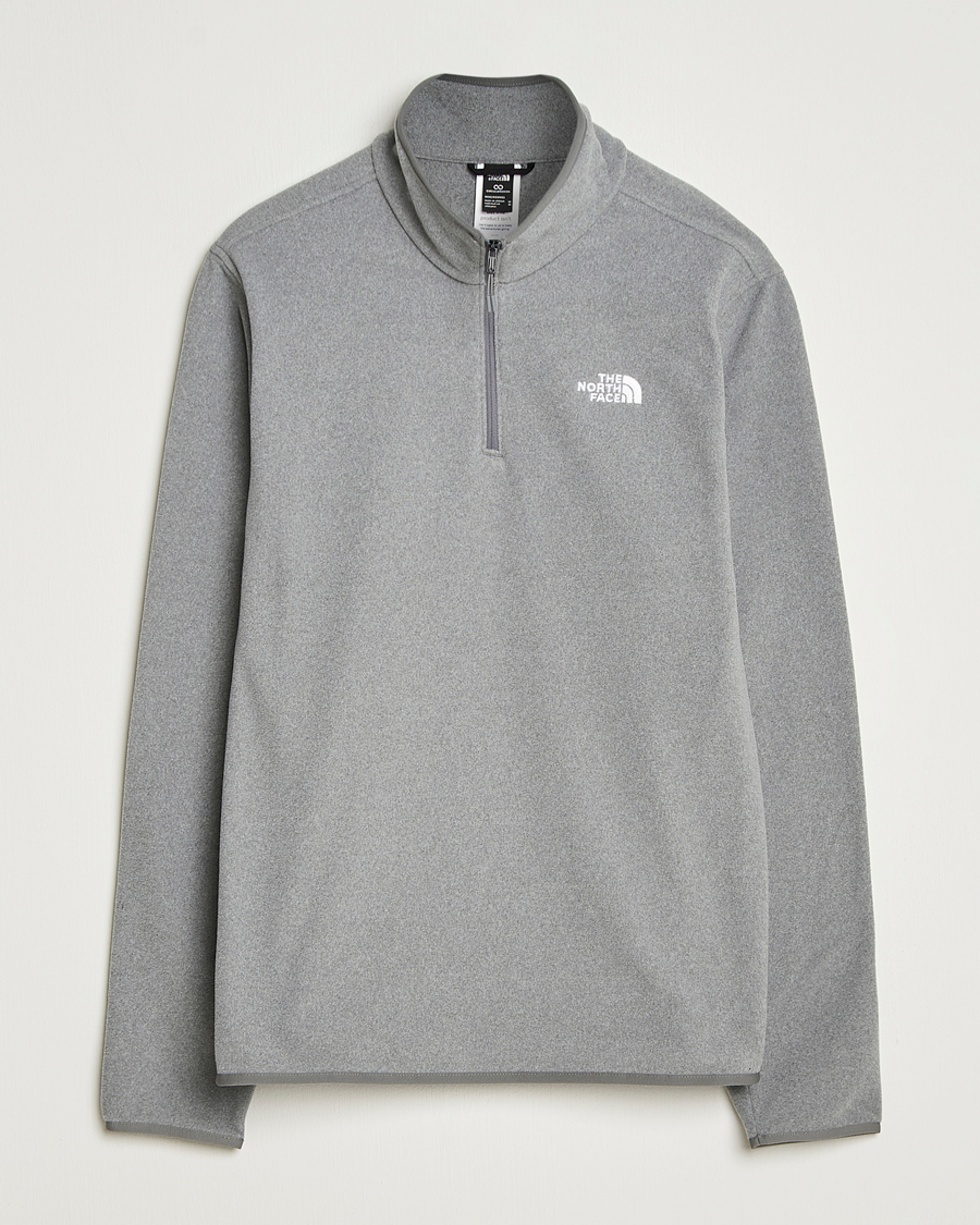 Herren | Pullover | The North Face | Glacier Fleece 1/4 Zip Grey