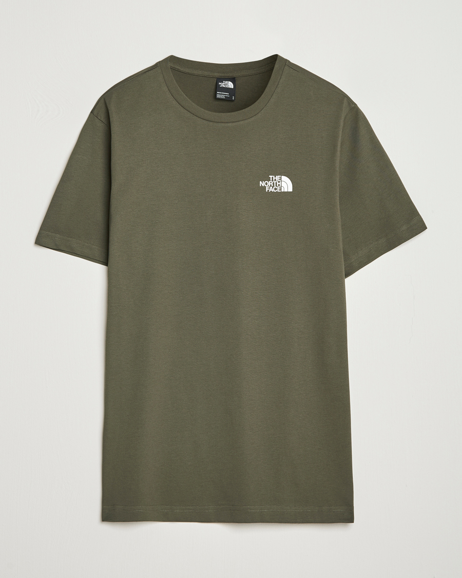 Herren | T-Shirts | The North Face | Simple Dome T-Shirt Military