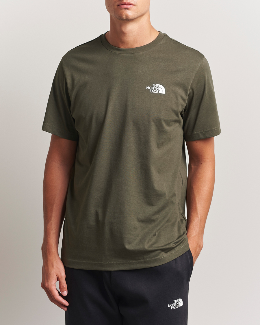 Herren | T-Shirts | The North Face | Simple Dome T-Shirt Military