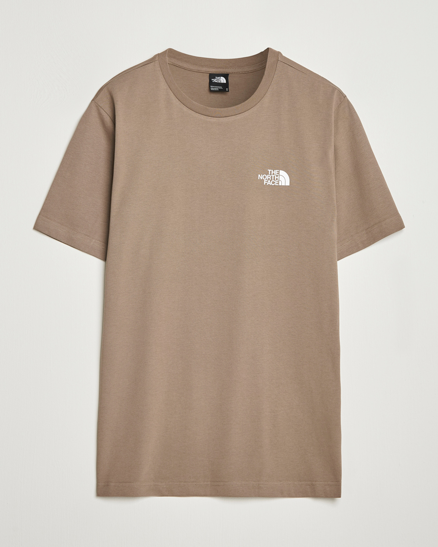 Herren | T-Shirts | The North Face | Simple Dome T-Shirt Beige