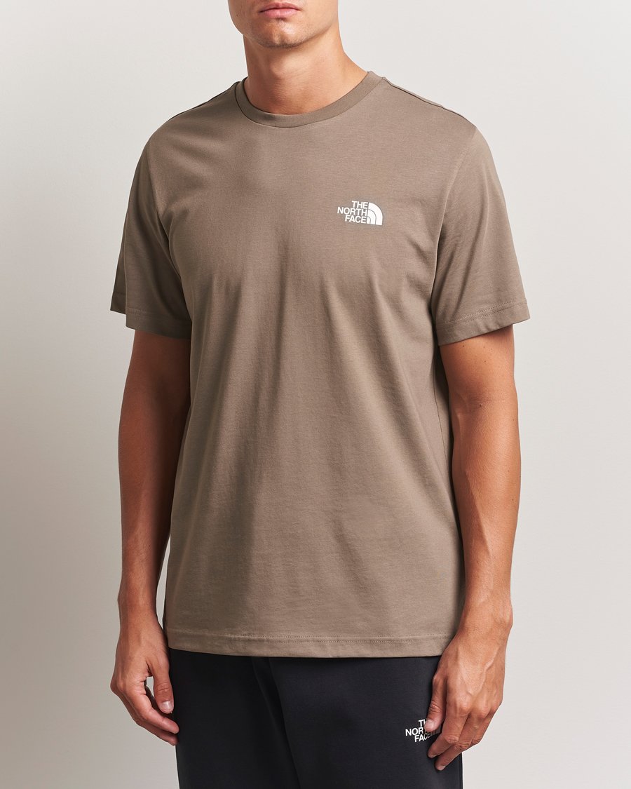 Herren | T-Shirts | The North Face | Simple Dome T-Shirt Beige