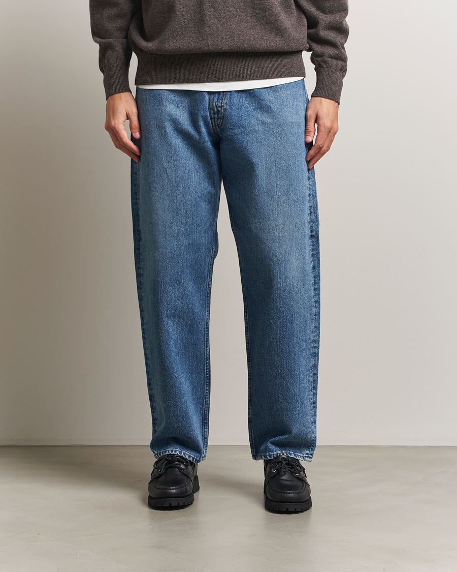 Herren | Hemden | orSlow | 101 Dad Fit Jeans Denim Used