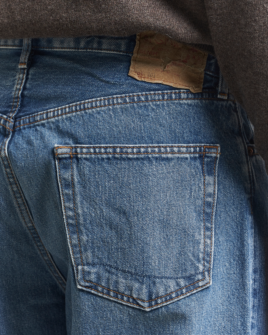 Herren | Hemden | orSlow | 101 Dad Fit Jeans Denim Used