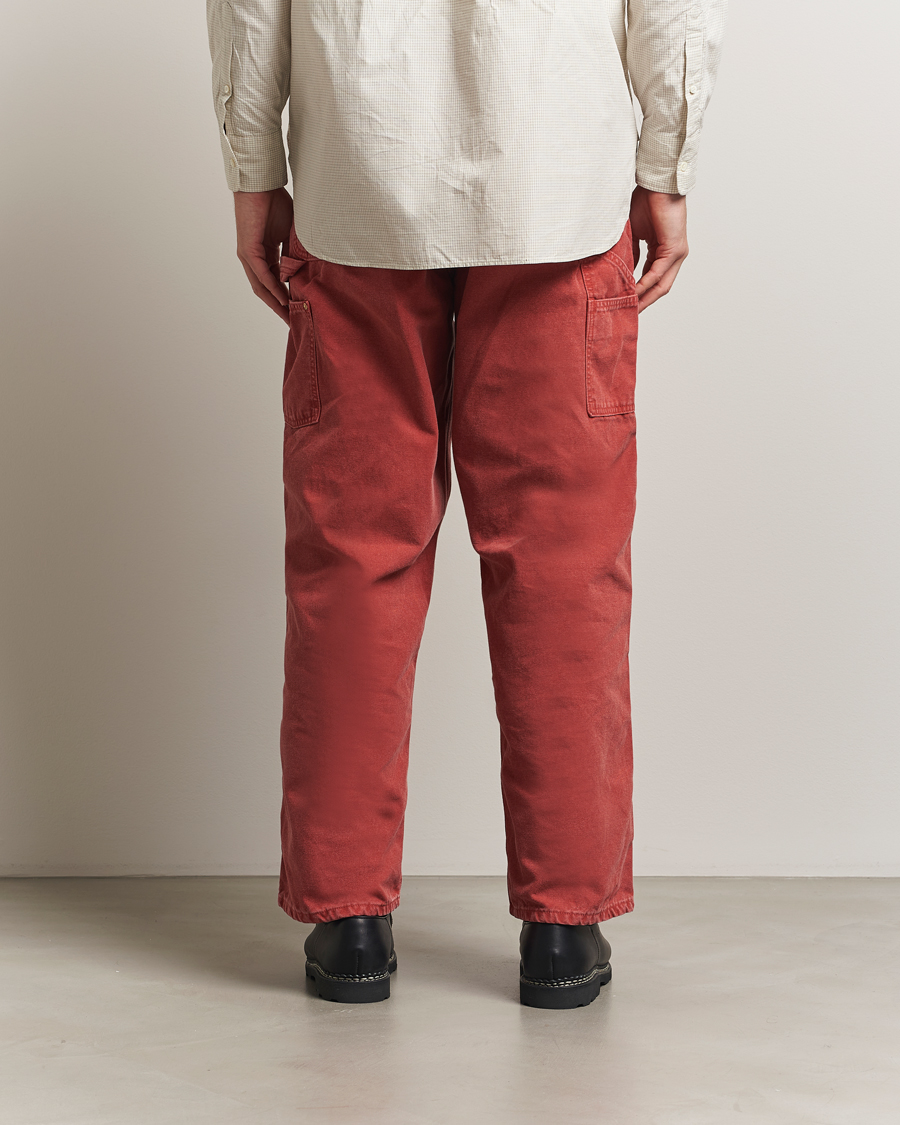 Herren | Hosen | orSlow | Dad Fit Oxford Painter Pants Red