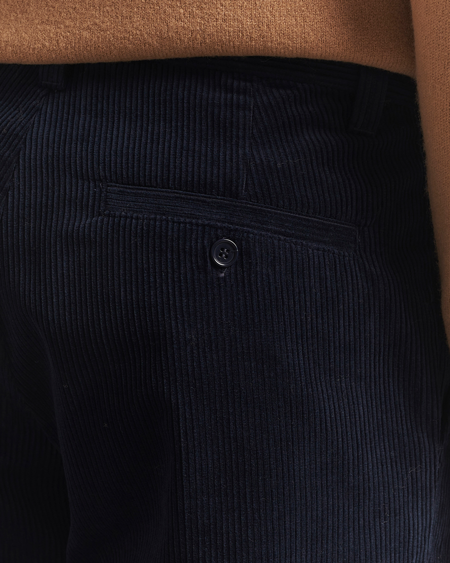 Herren | Hosen | A.P.C. | Lawrence Corduroy Trousers Dark Navy
