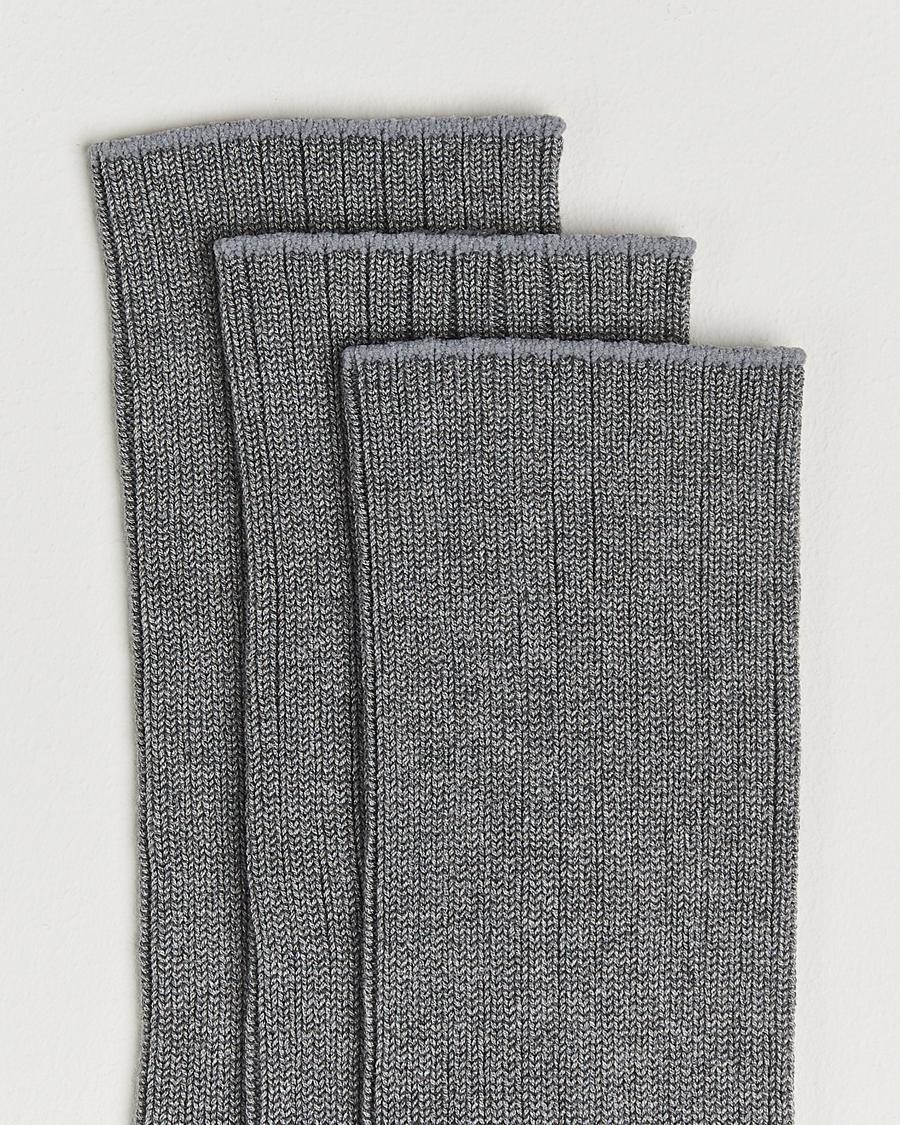Herren | Unterwäsche | CDLP | 3-Pack Tennis Socks Grey Melange
