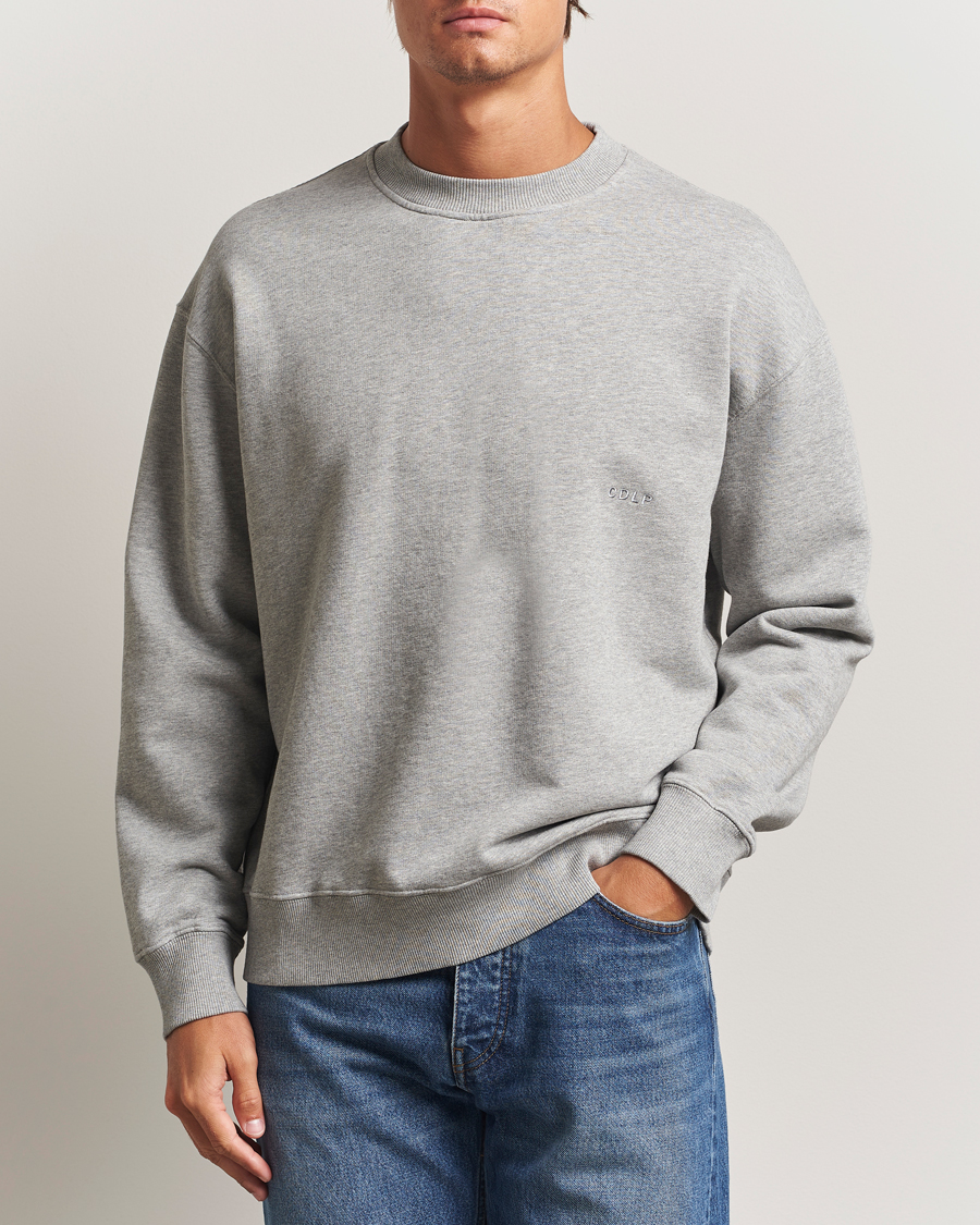 Herren | Pullover | CDLP | Cotton Sweatshirt Grey Melange