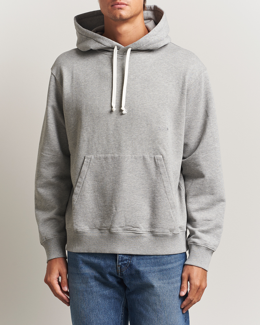 Herren | Pullover | CDLP | Cotton Hood Grey Melange