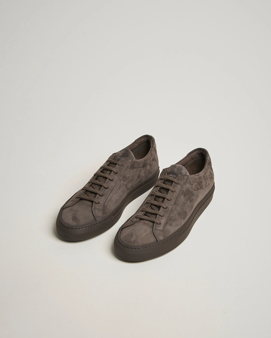 Herren | Sneaker | Common Projects | Original Achilles Nubuck Sneaker Charcoal