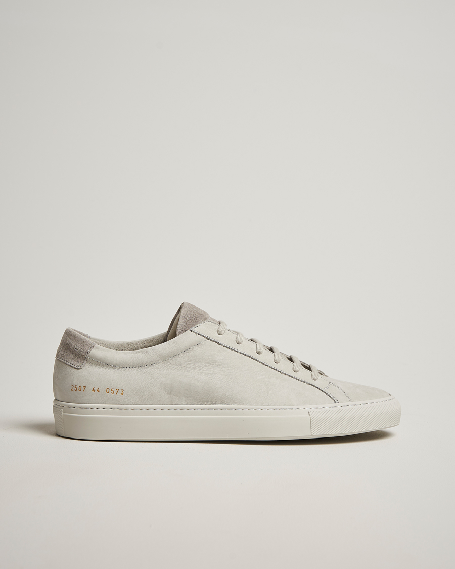 Herren | Sneaker | Common Projects | Original Achilles Nubuck Sneaker Light Grey