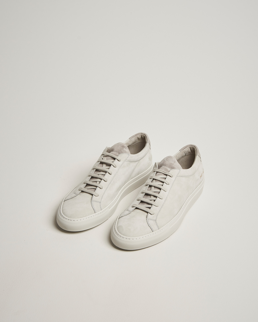 Herren | Sneaker | Common Projects | Original Achilles Nubuck Sneaker Light Grey