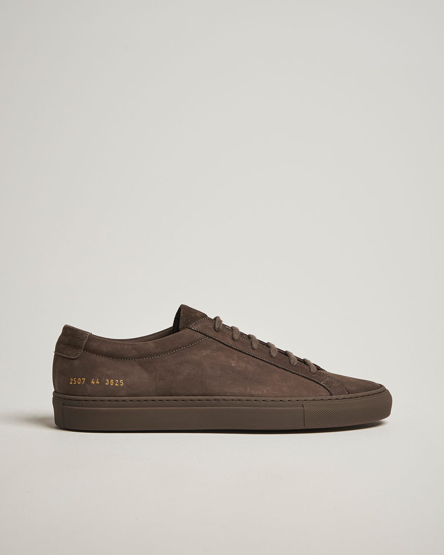 Herren | Sneaker | Common Projects | Original Achilles Nubuck Sneaker Moka
