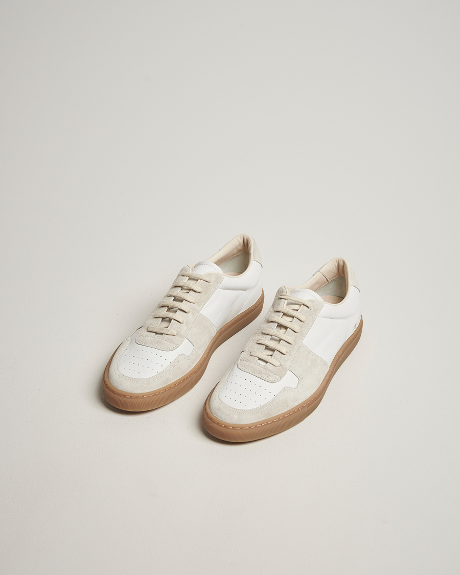 Herren | Sneaker | Common Projects | BBall Slim Gum Sole Sneaker Off White