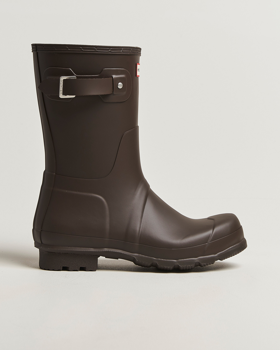 Herren | Galoschen & Gummistiefel | Hunter Boots | Original Short Boot Dark Brown