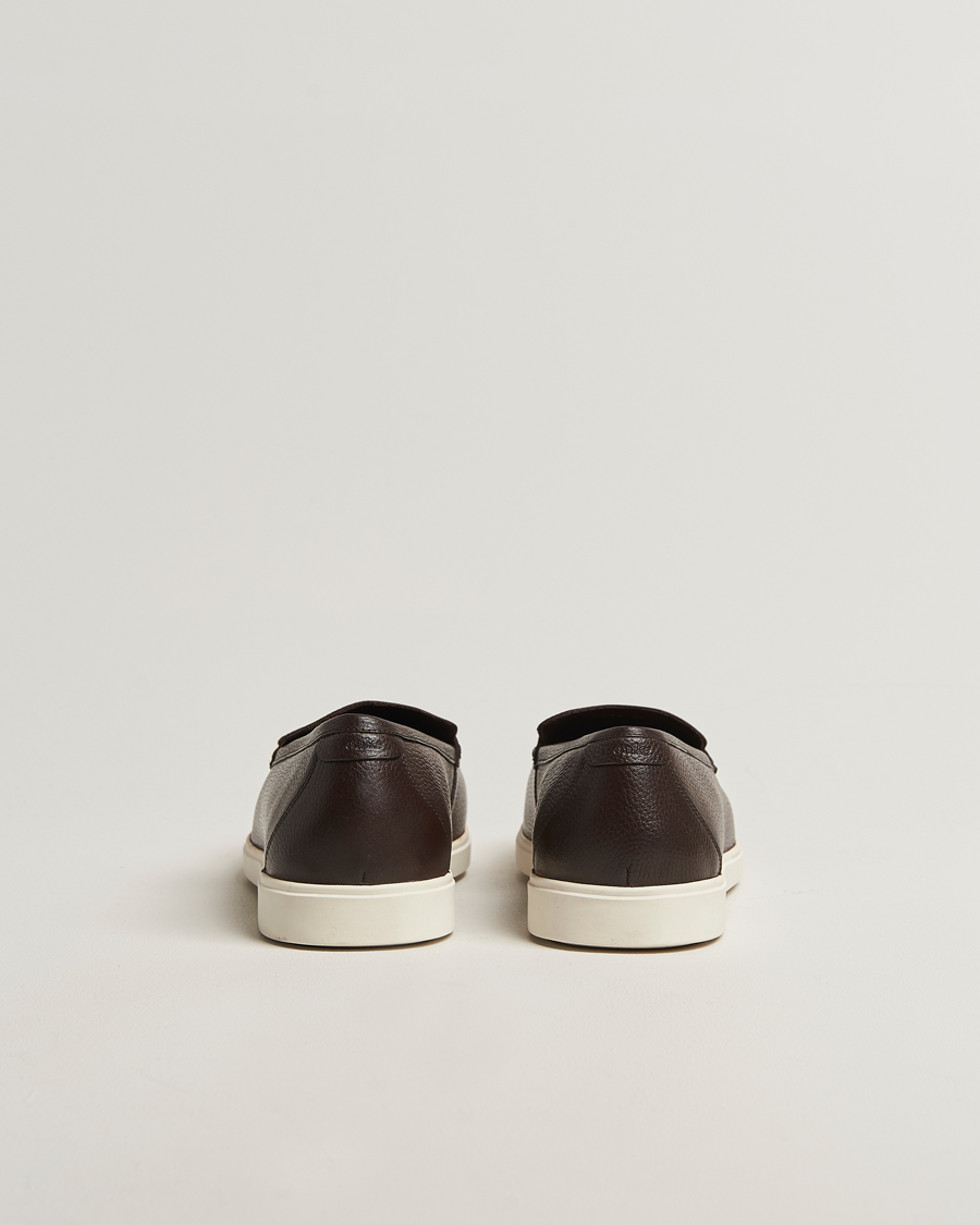 Herren | Loafer | Loake 1880 | Tuscany Grained Leather Loafers Dark Brown