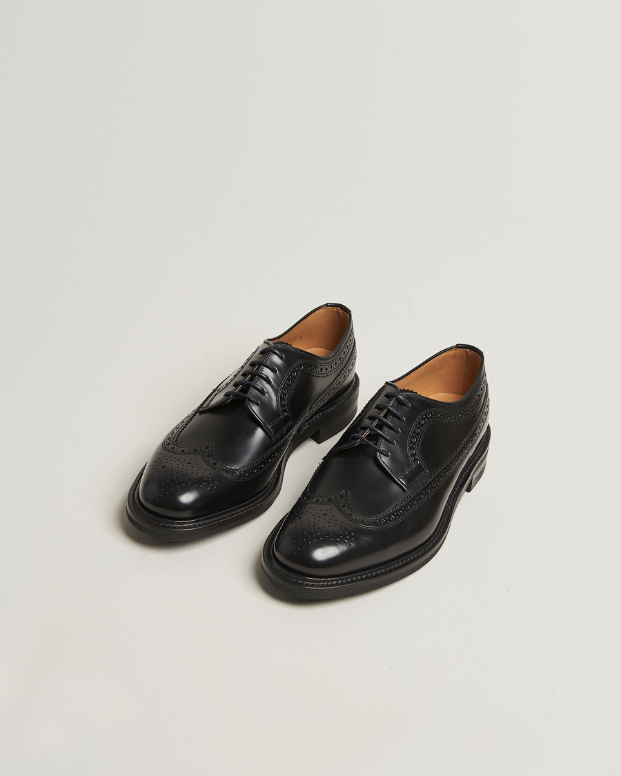 Herren | Derby | Loake Shoemakers | Sovereign Longwing Derby Black