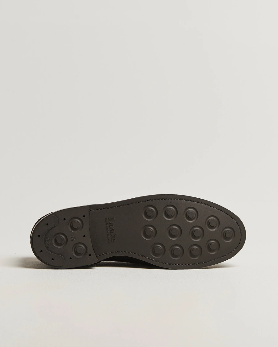 Herren | Loafer | Loake 1880 | Kingscliffe Suede Loafer Dark Brown