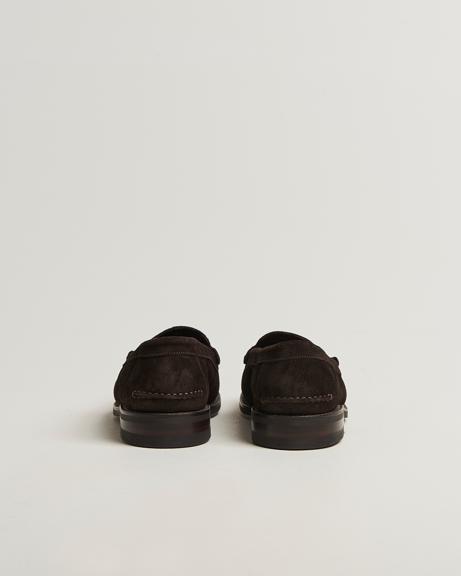 Herren | Loafer | Loake 1880 | Kingscliffe Suede Loafer Dark Brown