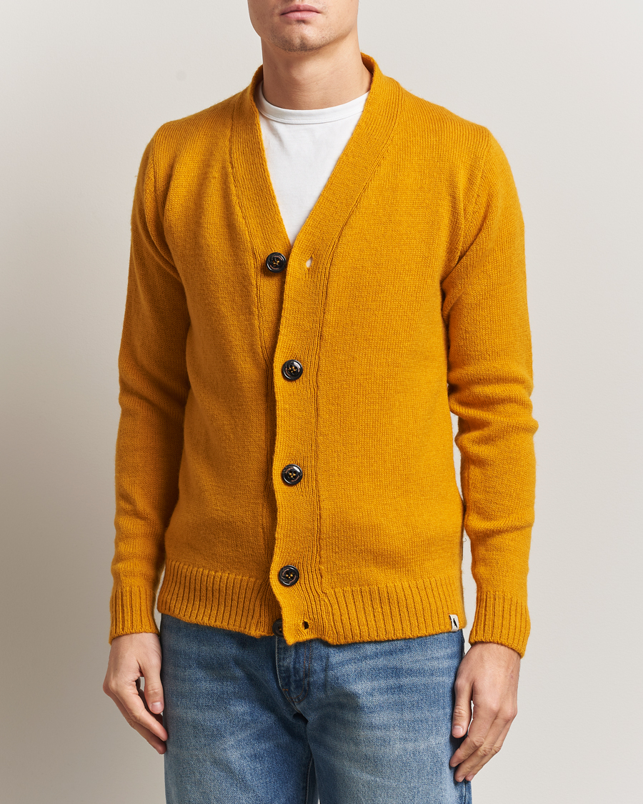 Herren | Pullover | Peregrine | Maker's Stitch Merino Cardigan Honey