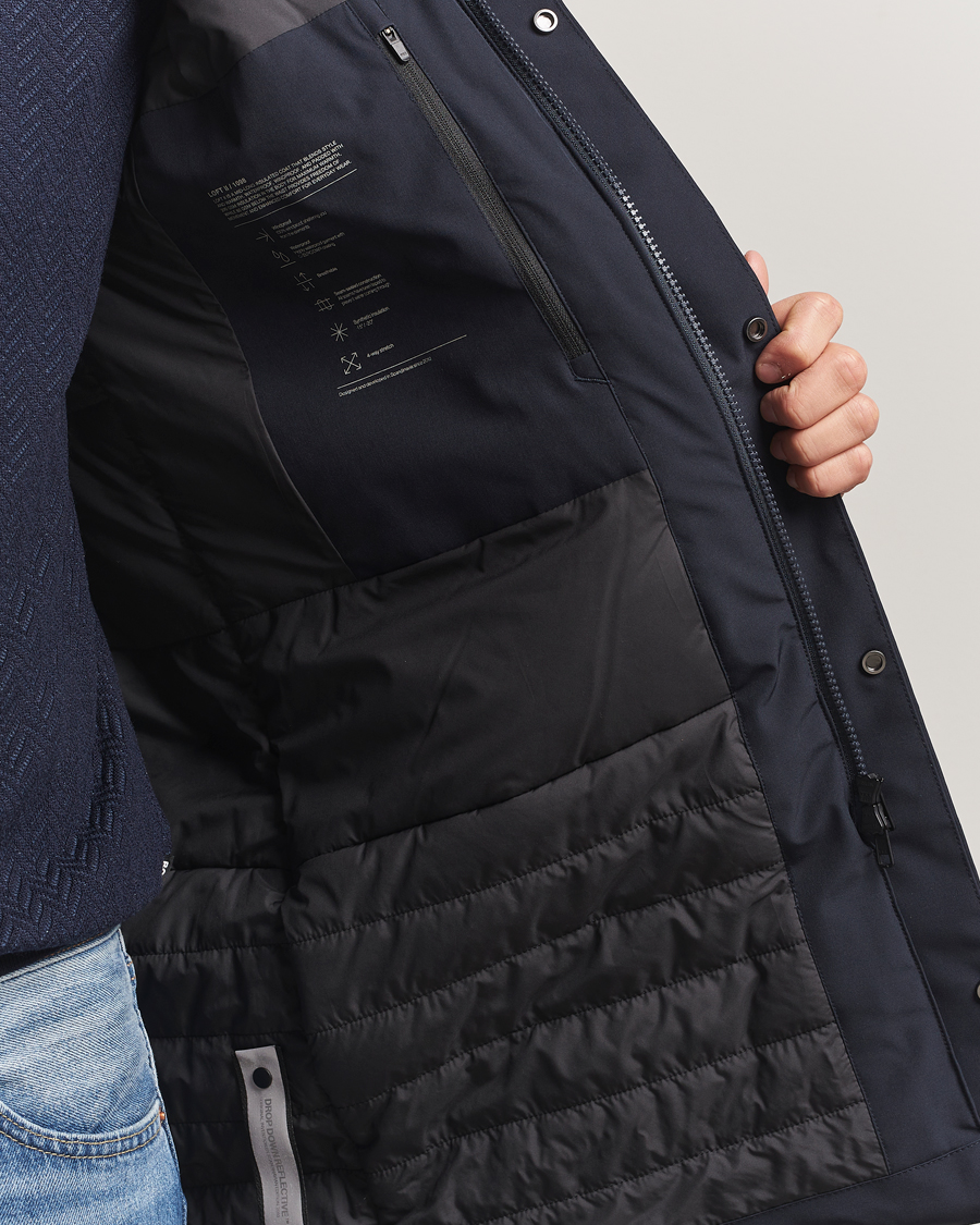 Herren | Jacken | Scandinavian Edition | Loft II Waterproof Padded Coat Midnight Blue