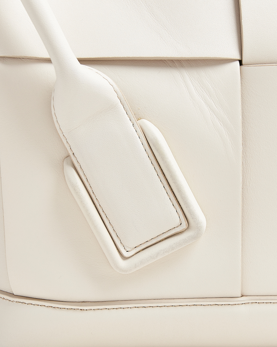 Herren | Pre-Owned & Vintage Bags | Bottega Veneta Pre-Owned | Intrecciato Acro Small White