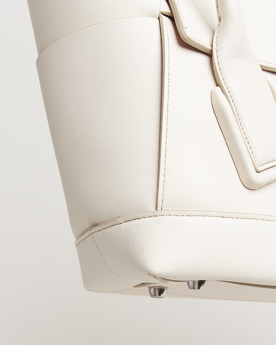 Herren | Pre-Owned & Vintage Bags | Bottega Veneta Pre-Owned | Intrecciato Acro Small White