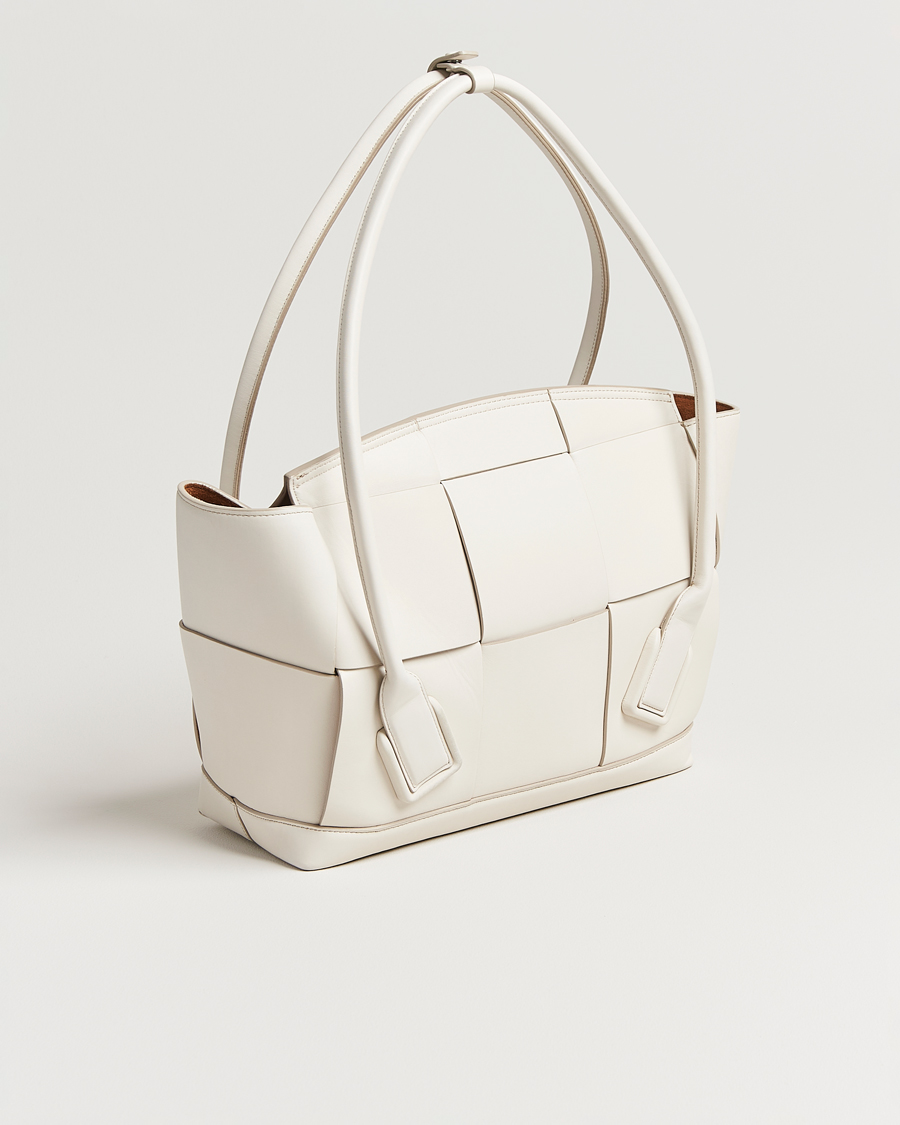 Herren | Pre-Owned & Vintage Bags | Bottega Veneta Pre-Owned | Intrecciato Acro Small White