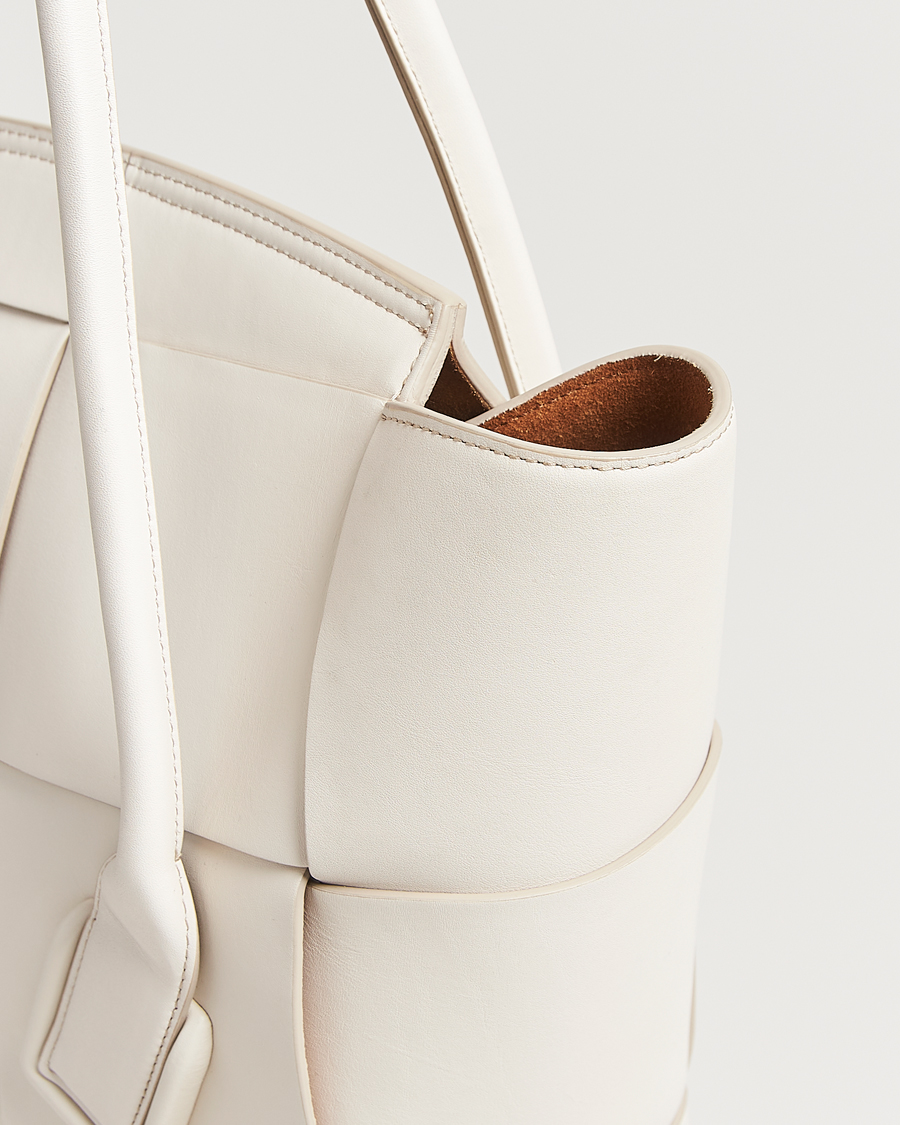 Herren | Pre-Owned & Vintage Bags | Bottega Veneta Pre-Owned | Intrecciato Acro Small White