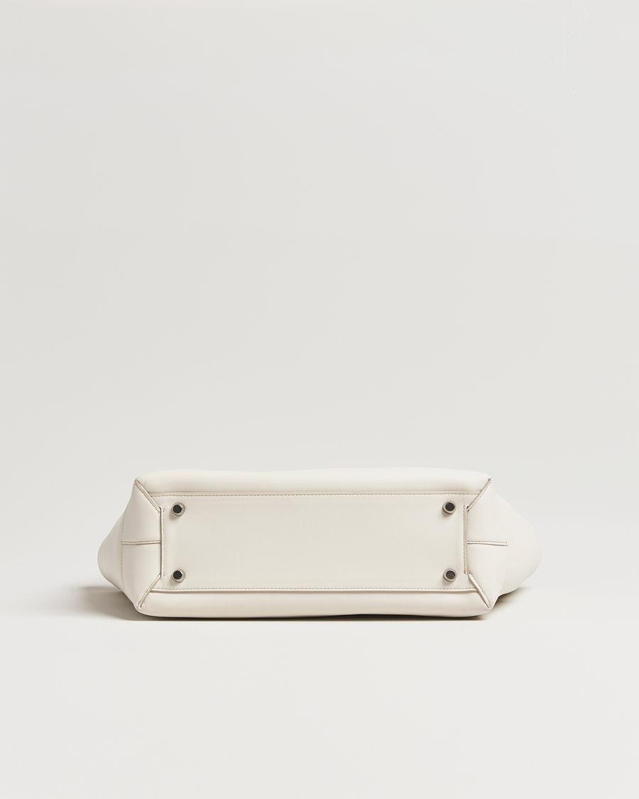 Herren | Pre-Owned & Vintage Bags | Bottega Veneta Pre-Owned | Intrecciato Acro Small White