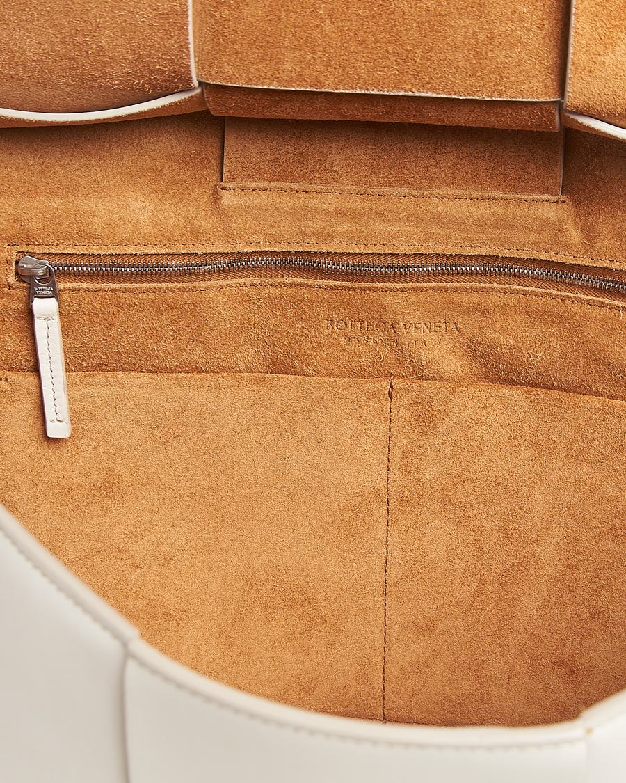 Herren | Pre-Owned & Vintage Bags | Bottega Veneta Pre-Owned | Intrecciato Acro Small White