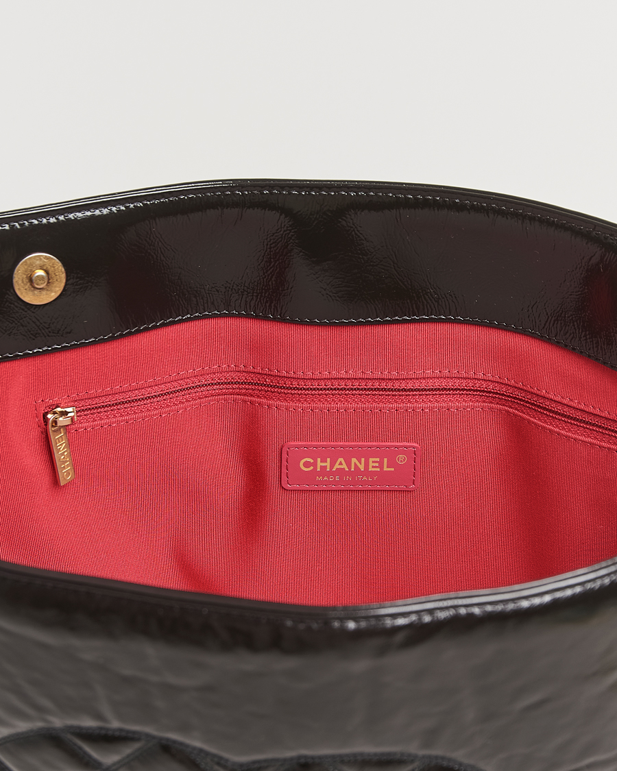 Herren | Pre-Owned & Vintage Bags | Chanel Pre-Owned | Chain Tote Bag Black