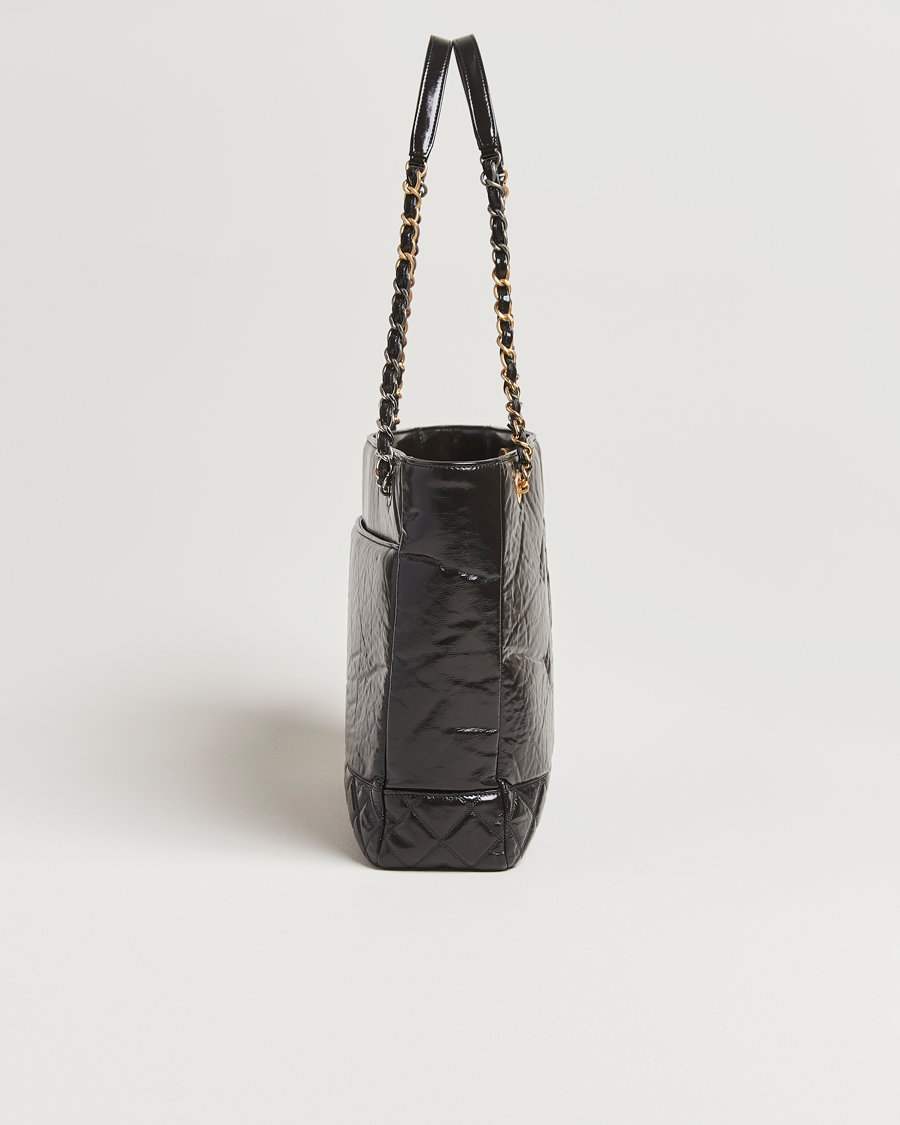 Herren | Pre-Owned & Vintage Bags | Chanel Pre-Owned | Chain Tote Bag Black
