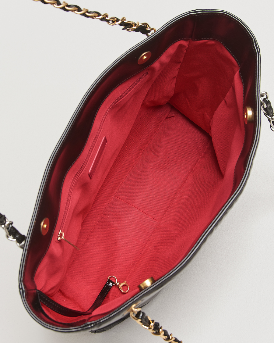 Herren | Pre-Owned & Vintage Bags | Chanel Pre-Owned | Chain Tote Bag Black