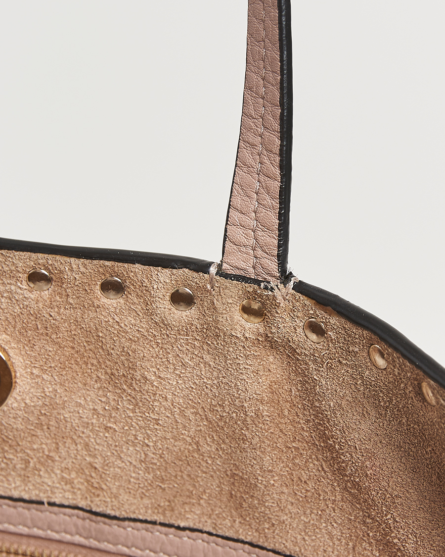 Herren | Pre-Owned & Vintage Bags | Valentino Pre-Owned | Medium Rockstud Tote Bag Poudre