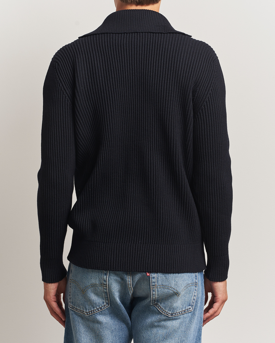 Herren | Pullover | S.N.S. Herning | Fender Wool Half-Zip Navy