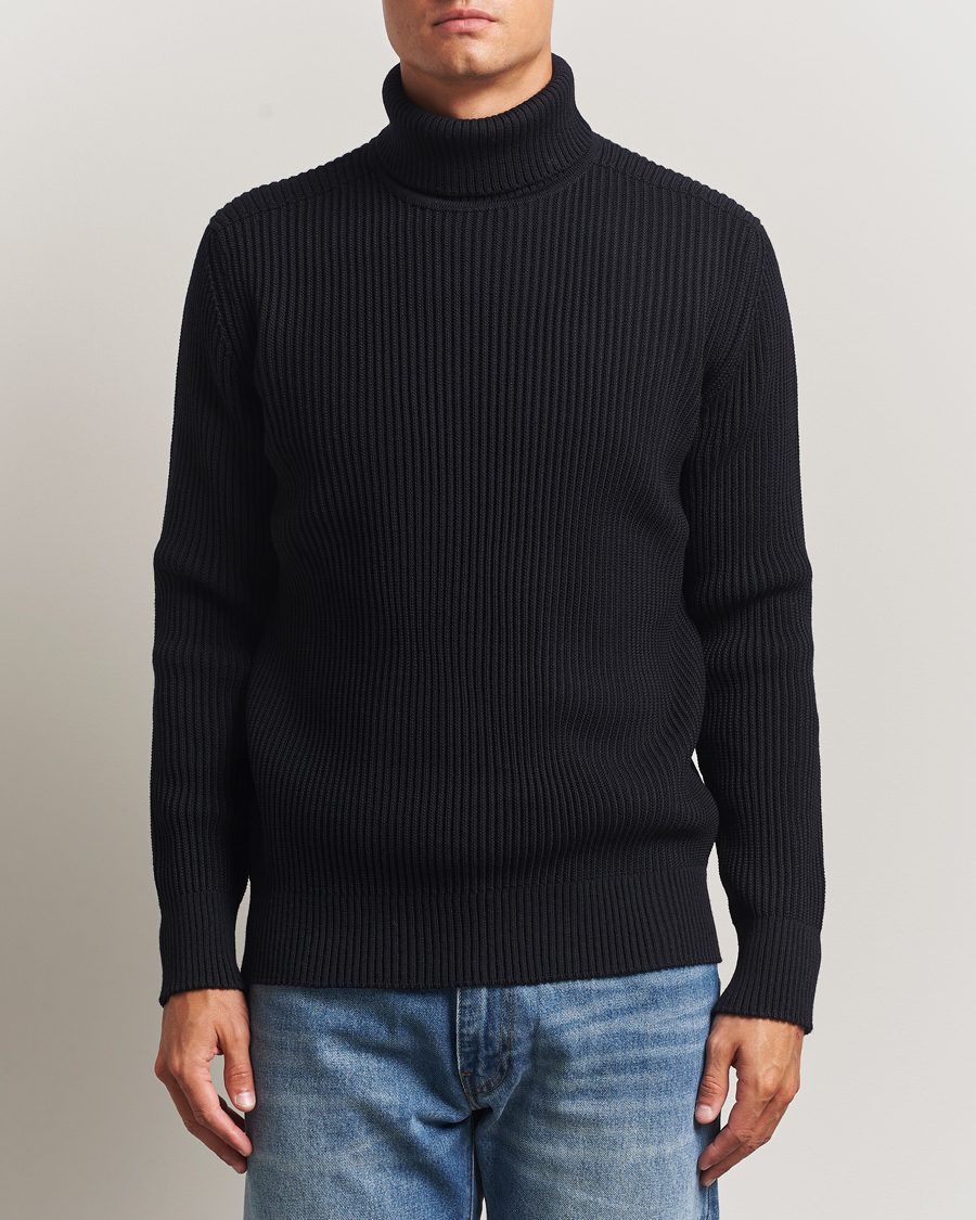 Herren | Pullover | S.N.S. Herning | Fender Wool Rollneck Navy