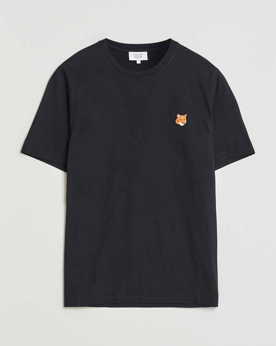 Herren | T-Shirts | Maison Kitsuné | Fox Head T-Shirt Black