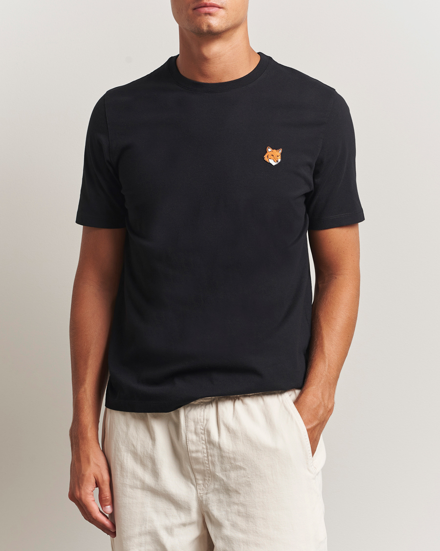 Herren | T-Shirts | Maison Kitsuné | Fox Head T-Shirt Black