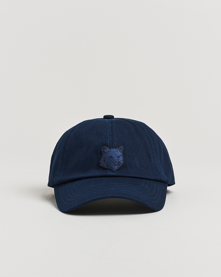 Herren | Hüte & Mützen | Maison Kitsuné | Tonal Fox Head Cap Classic Navy