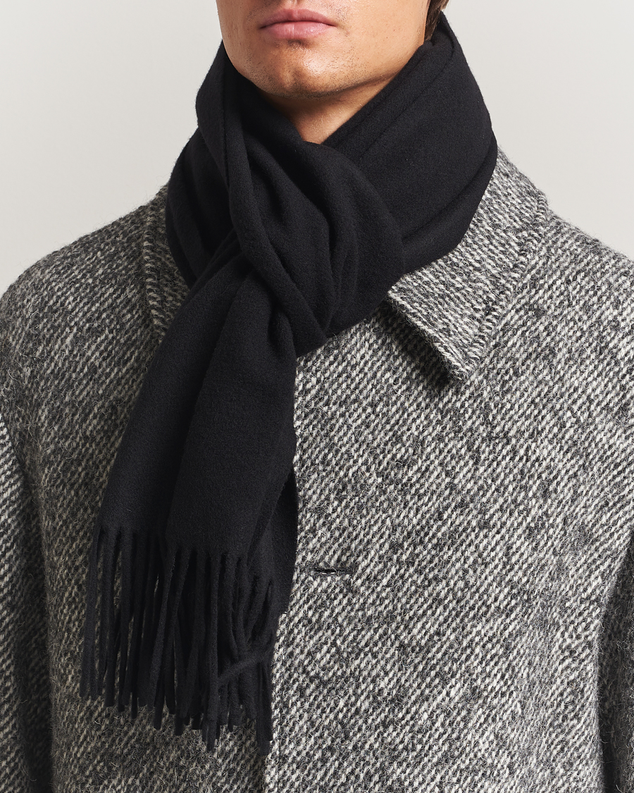 Herren | Schals | Tiger of Sweden | Sylan Wool Scarf Black