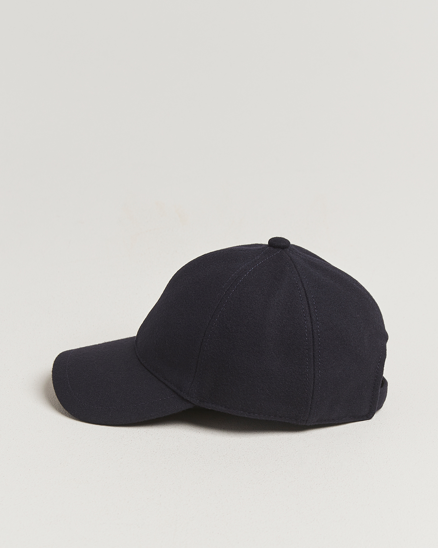 Herren | Hüte & Mützen | Tiger of Sweden | Hent Wool/Cashmere Cap Light Ink