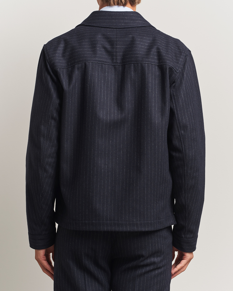 Herren | Jacken | Tiger of Sweden | Barnaby Wool Pinstriped Jacket Blue Function
