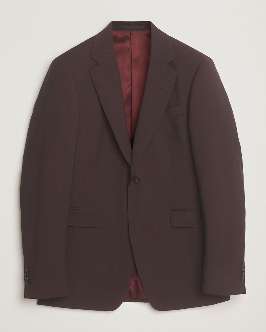 Herren | Sakkos | Tiger of Sweden | Justin Wool Suit Blazer Triumph Steel