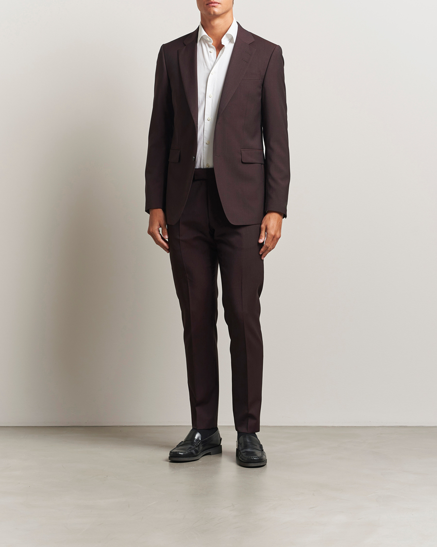 Herren | Sakkos | Tiger of Sweden | Justin Wool Suit Blazer Triumph Steel